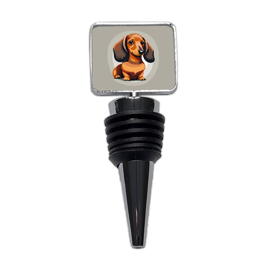 Dachshund Dog Cute Wine Bottle Stopper