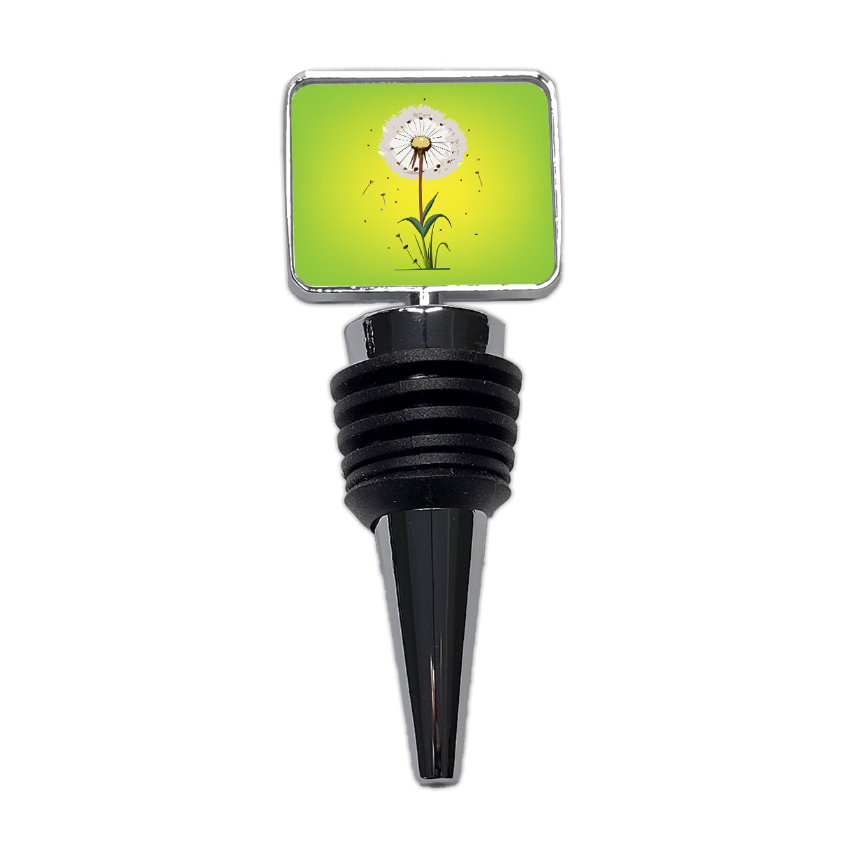 Dandelion Weed Flower Wine Bottle Stopper