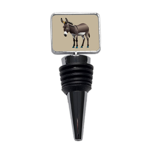 Donkey Standing Wine Bottle Stopper