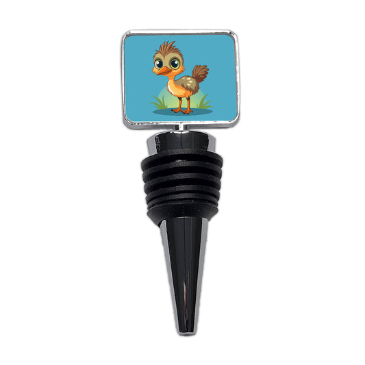 Emu Ostrich Large Bird Australian Animal Wine Bottle Stopper