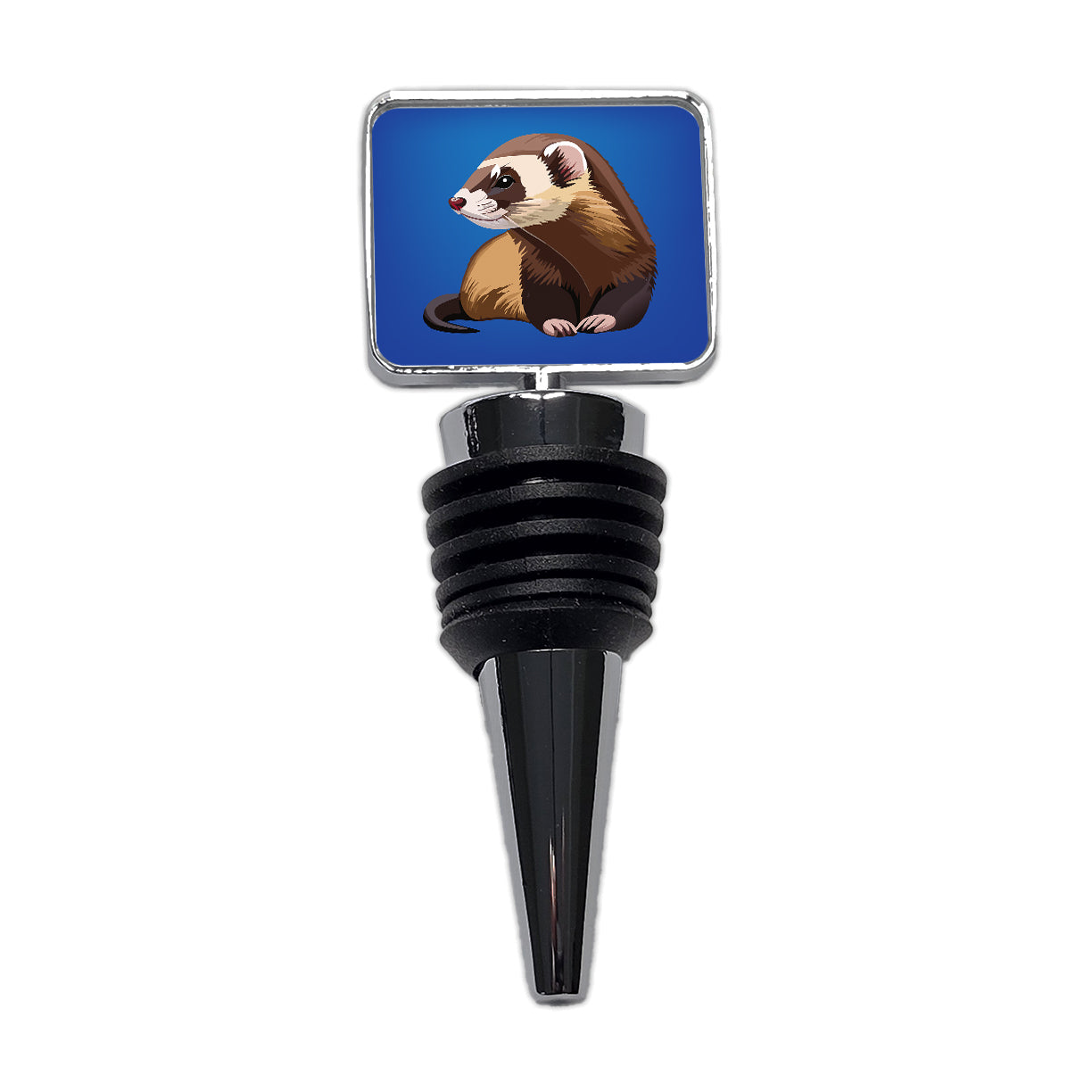 Ferret Friend Wine Bottle Stopper