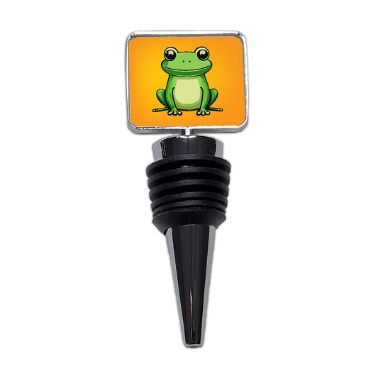 Frog Sweet Wine Bottle Stopper