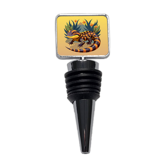 Gila Monster Wine Bottle Stopper