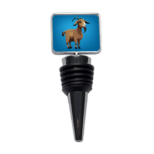 Goat Standing Cute Wine Bottle Stopper