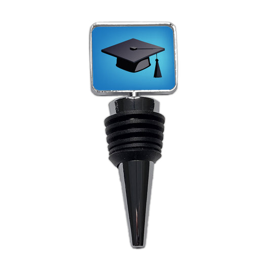 Graduation Cap Graduate Hat Wine Bottle Stopper