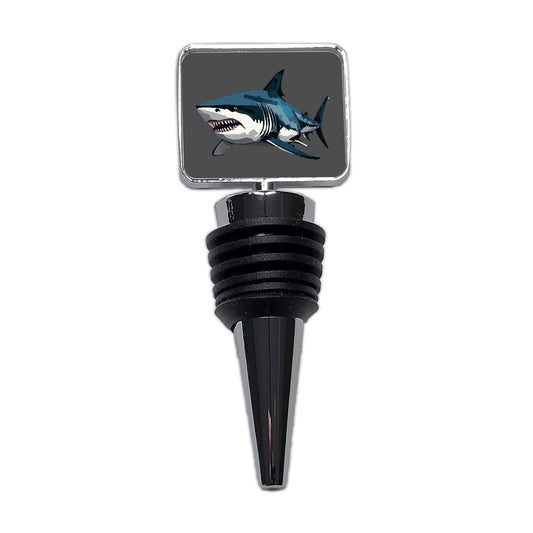 Great White Shark Wine Bottle Stopper