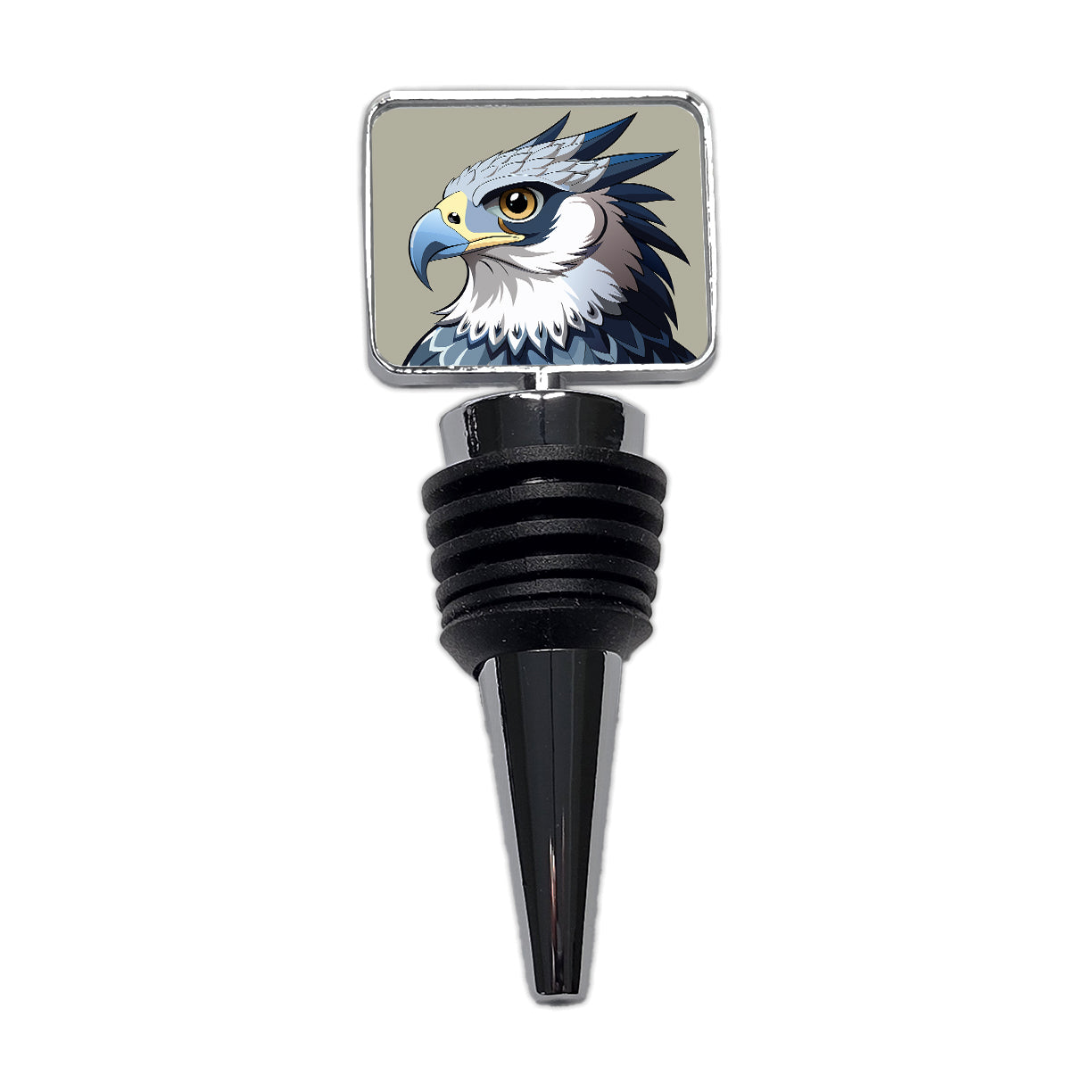 Harpy Eagle Profile Wine Bottle Stopper