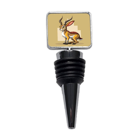 Jackalope Elegant Wine Bottle Stopper