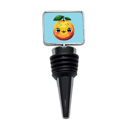 Mango Fruit Kawaii Wine Bottle Stopper