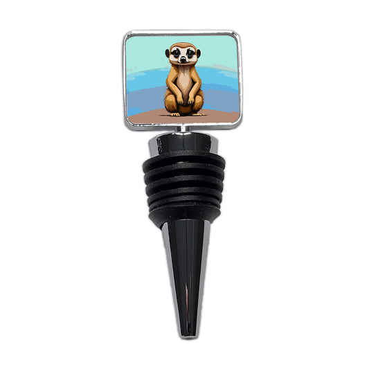 Meerkat Animal Cute Wine Bottle Stopper