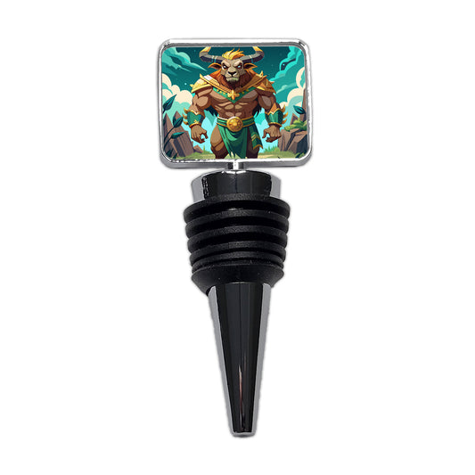 Minotaur Greek Mythology Wine Bottle Stopper