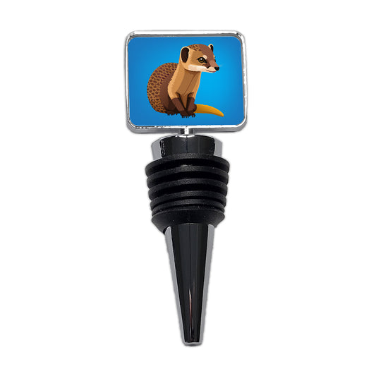 Mongoose Animal Wine Bottle Stopper