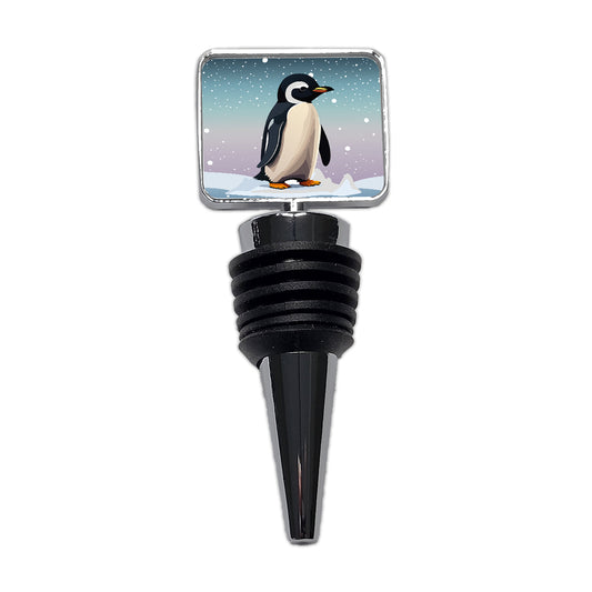 Penguin Cute Snow Wine Bottle Stopper
