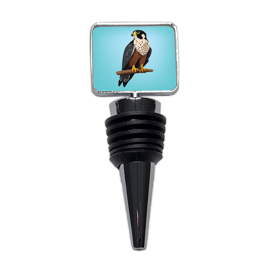 Peregrine Falcon Bird Wine Bottle Stopper