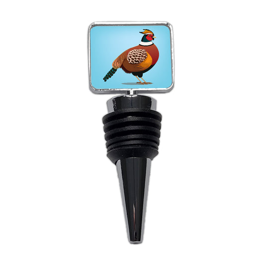 Pheasant Bird Hunting Wine Bottle Stopper