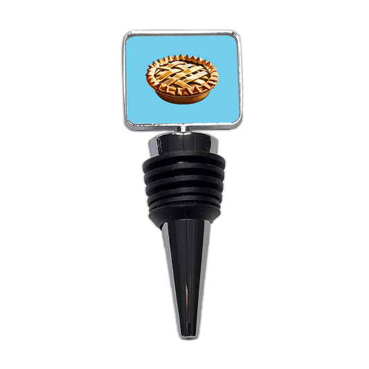 Pie Apple Yummy Baking Wine Bottle Stopper
