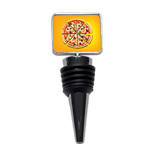 Pizza Sliced Wine Bottle Stopper