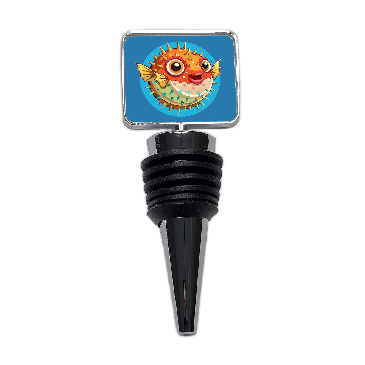 Pufferfish Cute Wine Bottle Stopper