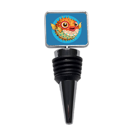 Pufferfish Cute Wine Bottle Stopper
