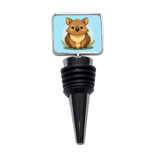 Quokka Cute Australian Animal Wine Bottle Stopper