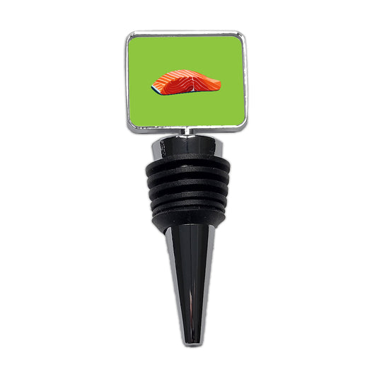 Salmon Fresh Fish Fillet Sockeye Atlantic Wine Bottle Stopper