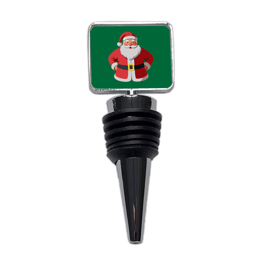Santa Claus Christmas Wine Bottle Stopper