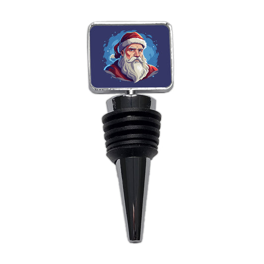 Santa Father Christmas Xmas Wine Bottle Stopper