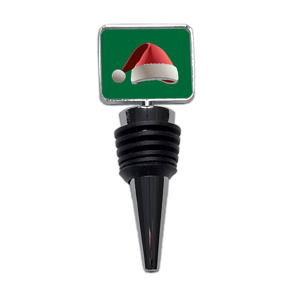 Santa Hat Christmas Wine Bottle Stopper