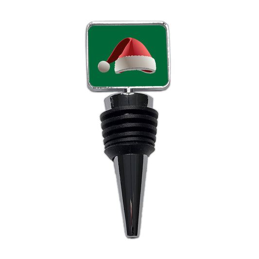 Santa Hat Christmas Wine Bottle Stopper