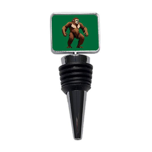 Sasquatch Bigfoot Standing Wine Bottle Stopper