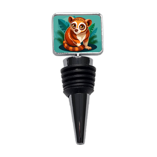 Slow Loris Cute Wine Bottle Stopper