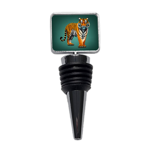 Standing Tiger Wine Bottle Stopper