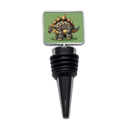 Stegosaurus Armored Dinosaur Wine Bottle Stopper