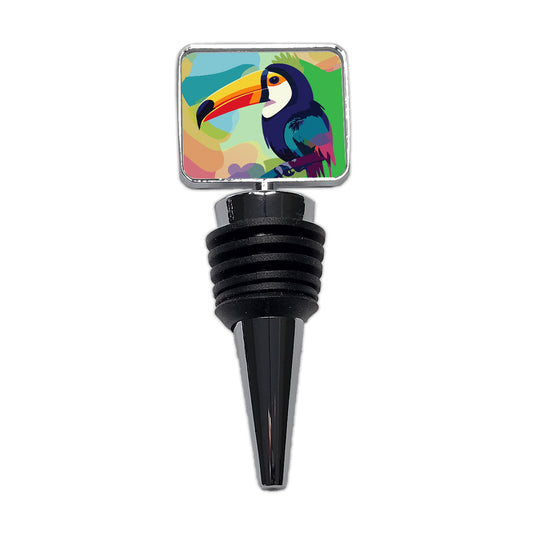 Toucan Tucan Tropical Bird Wine Bottle Stopper