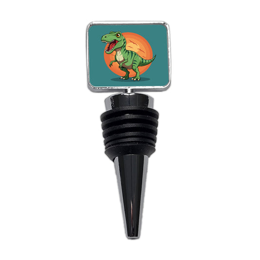 Tyrannosaurus T-Rex Dinosaur Wine Bottle Stopper