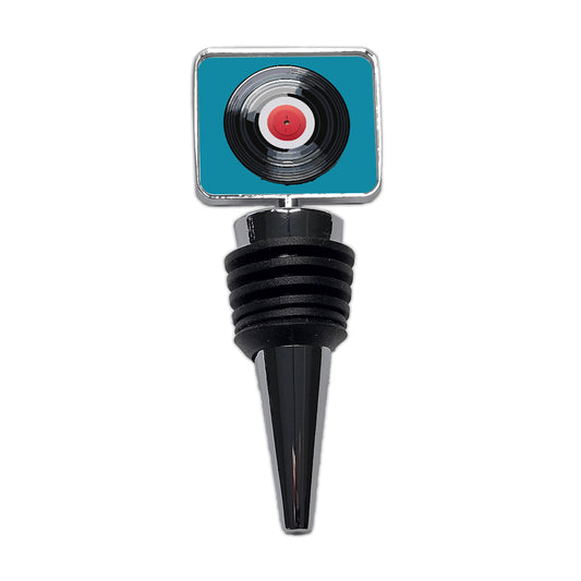 Vinyl Record Music Retro Wine Bottle Stopper