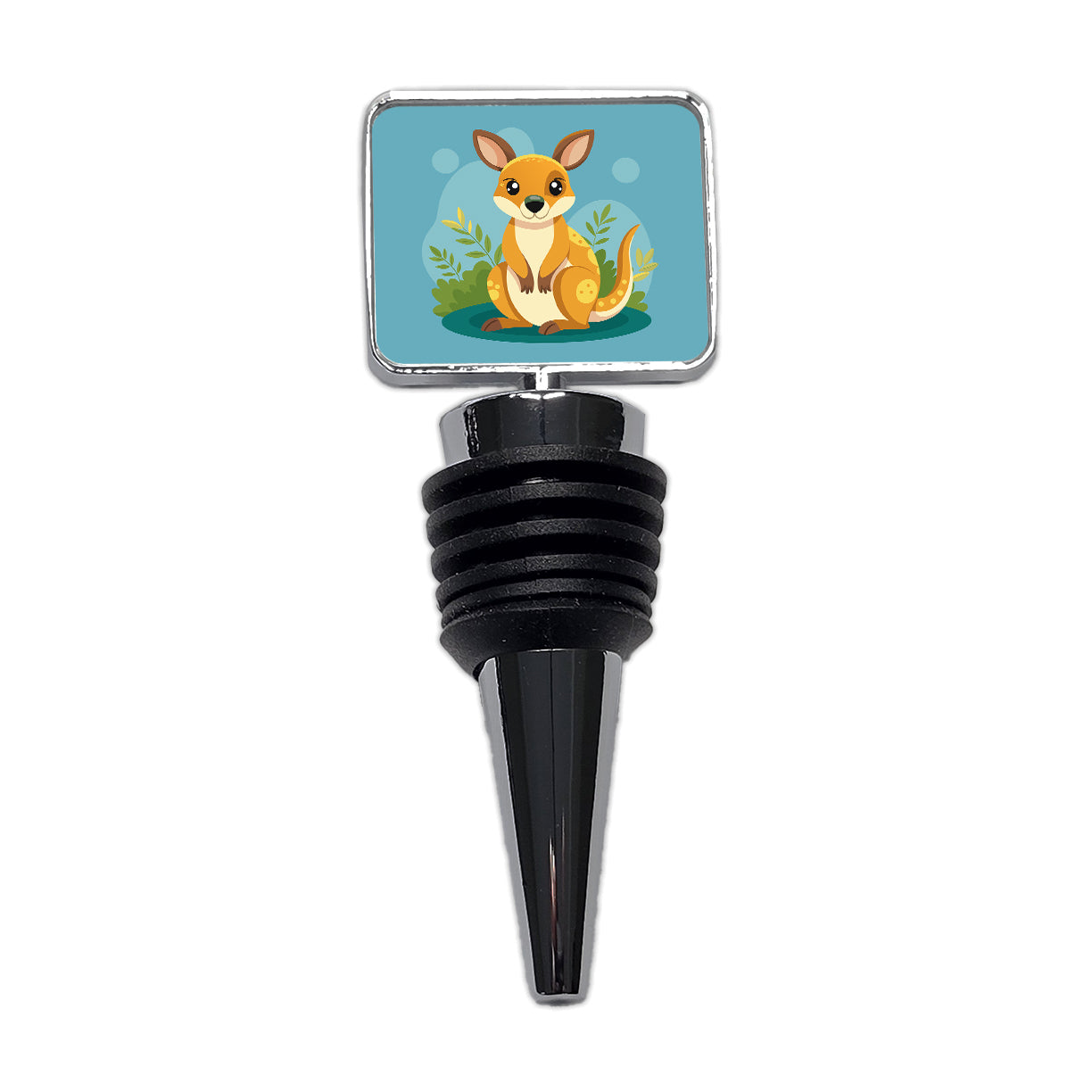 Wallaby Small Kangaroo Cute Australian Animal Wine Bottle Stopper