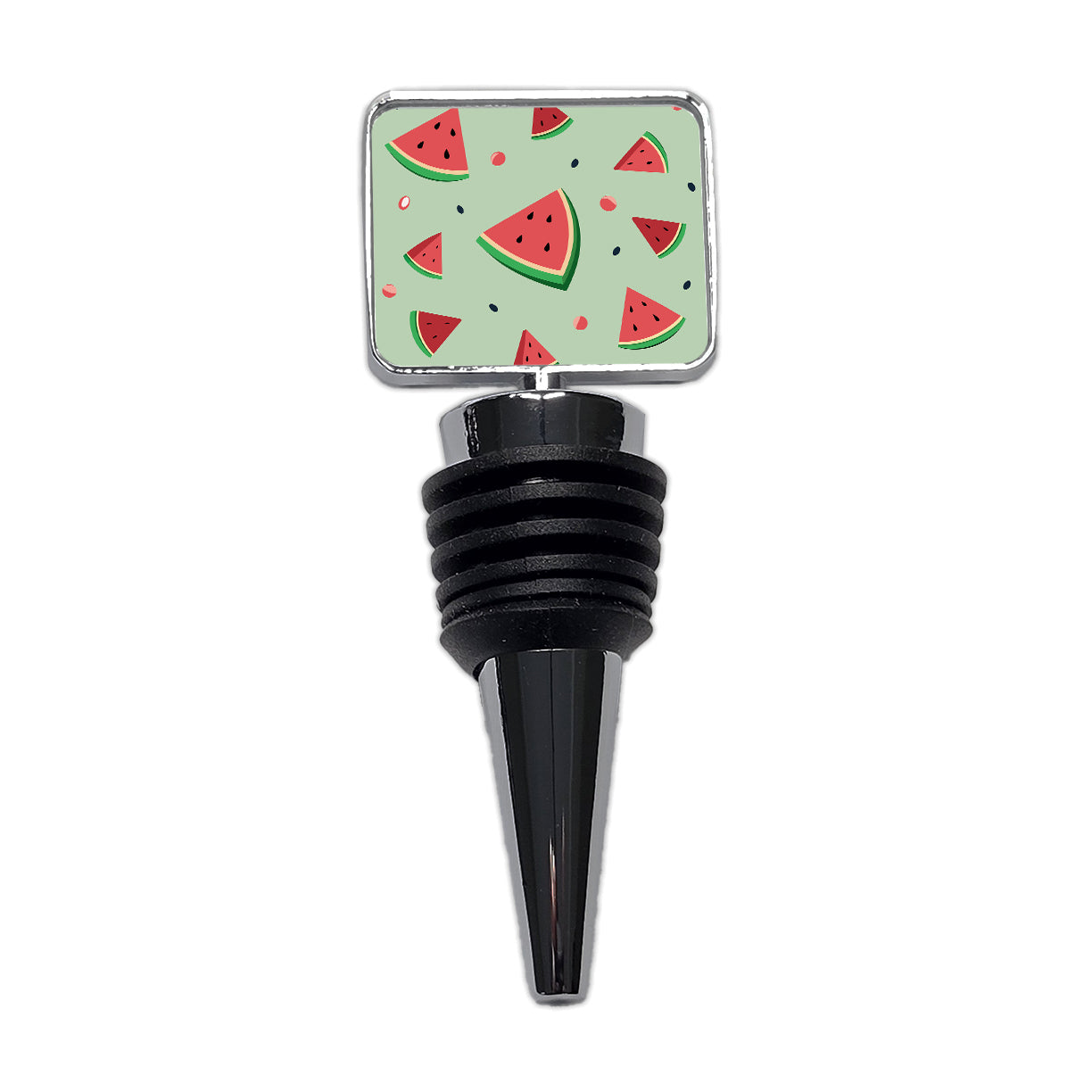 Watermelon Scattered Fruit Wine Bottle Stopper