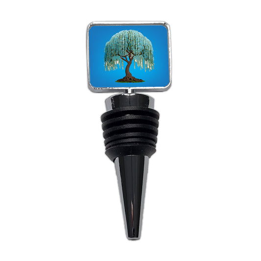 Weeping Willow Tree Wine Bottle Stopper