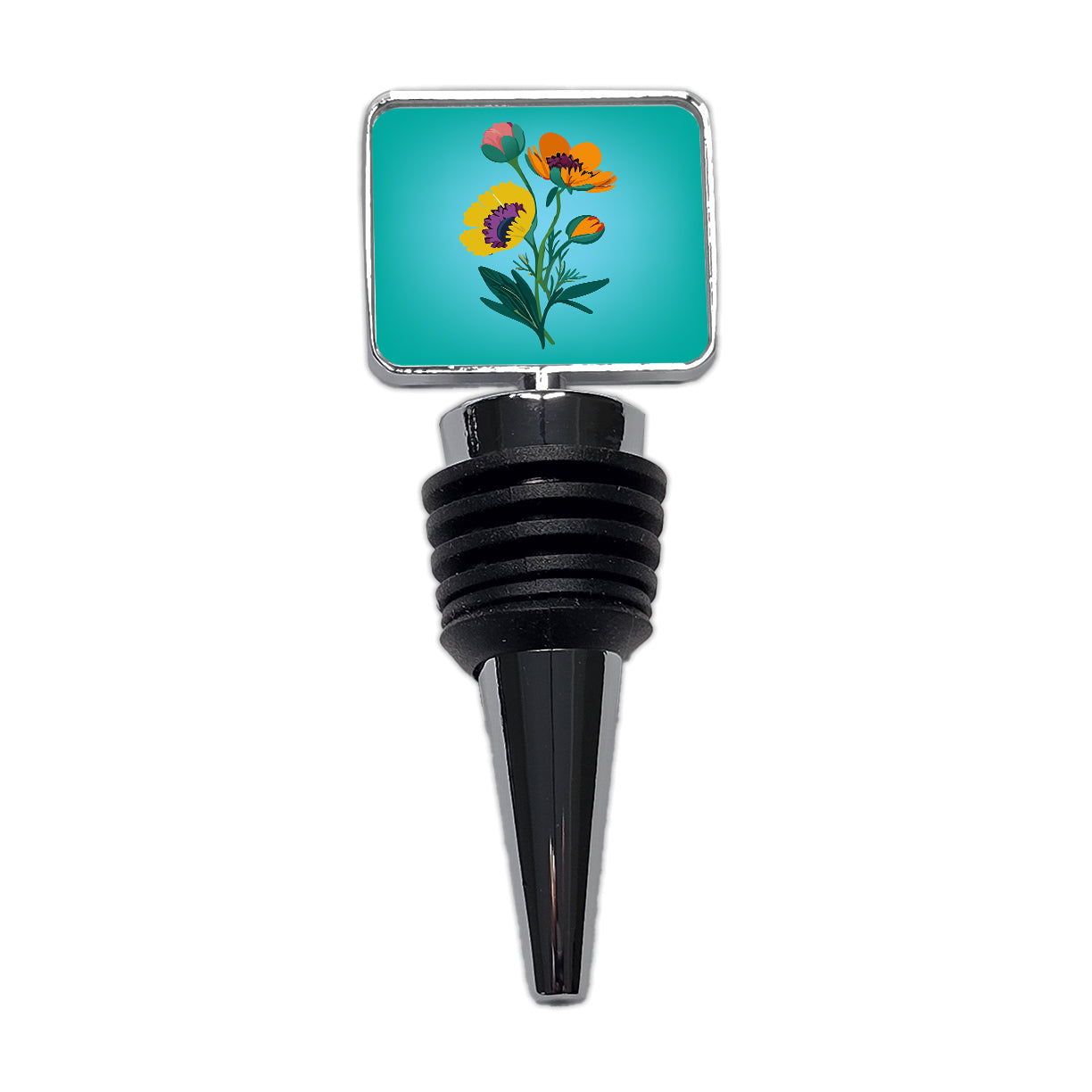 Wildflowers Wild Flowers Spring Nature Wine Bottle Stopper