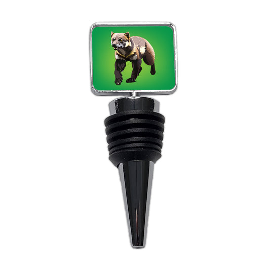 Wolverine Walking Wine Bottle Stopper