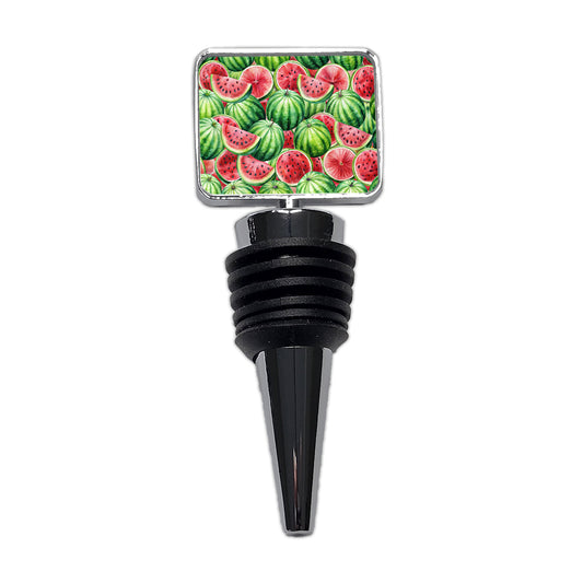 Lots Of Watermelons Wine Bottle Stopper