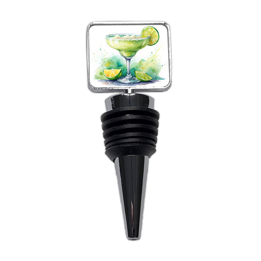 Margarita Green Drink Alcohol Wine Bottle Stopper