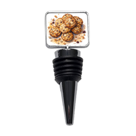 Oatmeal Raisin Cookies Wine Bottle Stopper