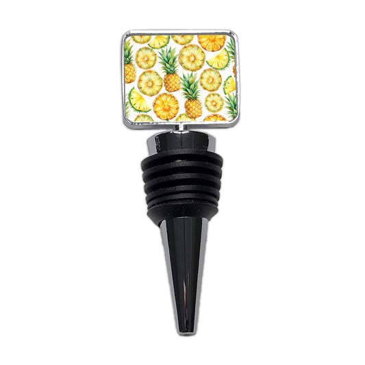 Pineapple Slices Fruit Wine Bottle Stopper