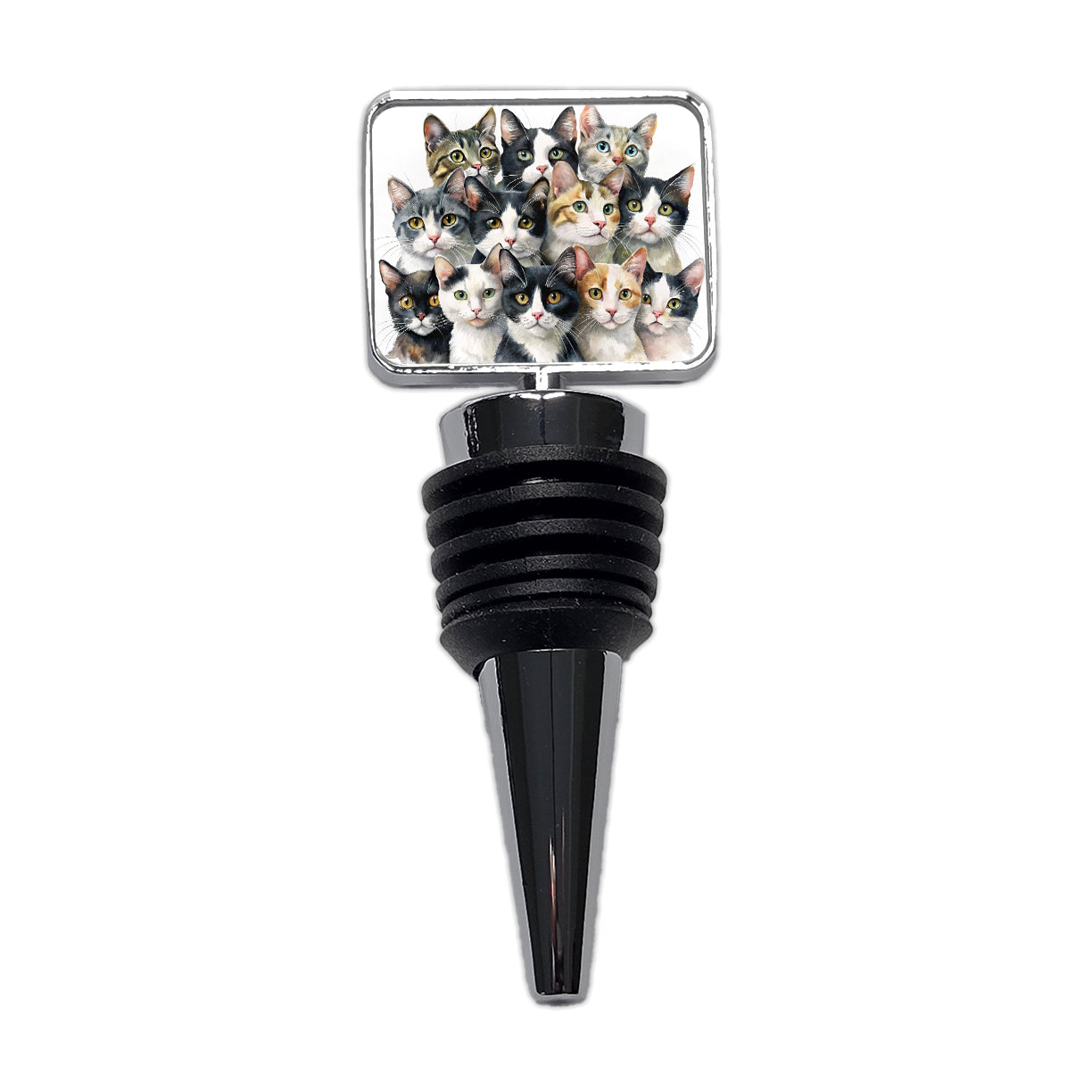Bunch Of Sweet Cats Wine Bottle Stopper