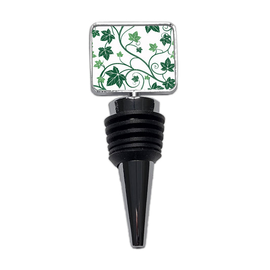 Green Ivy Vines Wine Bottle Stopper