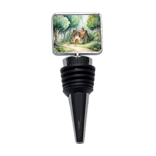 House Shire In The Woods Wine Bottle Stopper