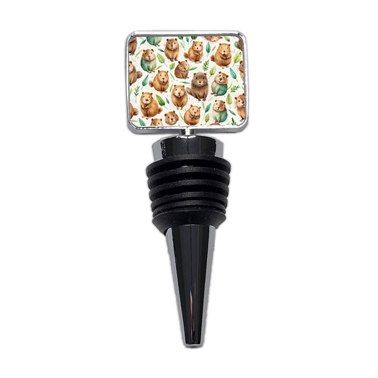 Lots Of Sweet Beavers Wine Bottle Stopper