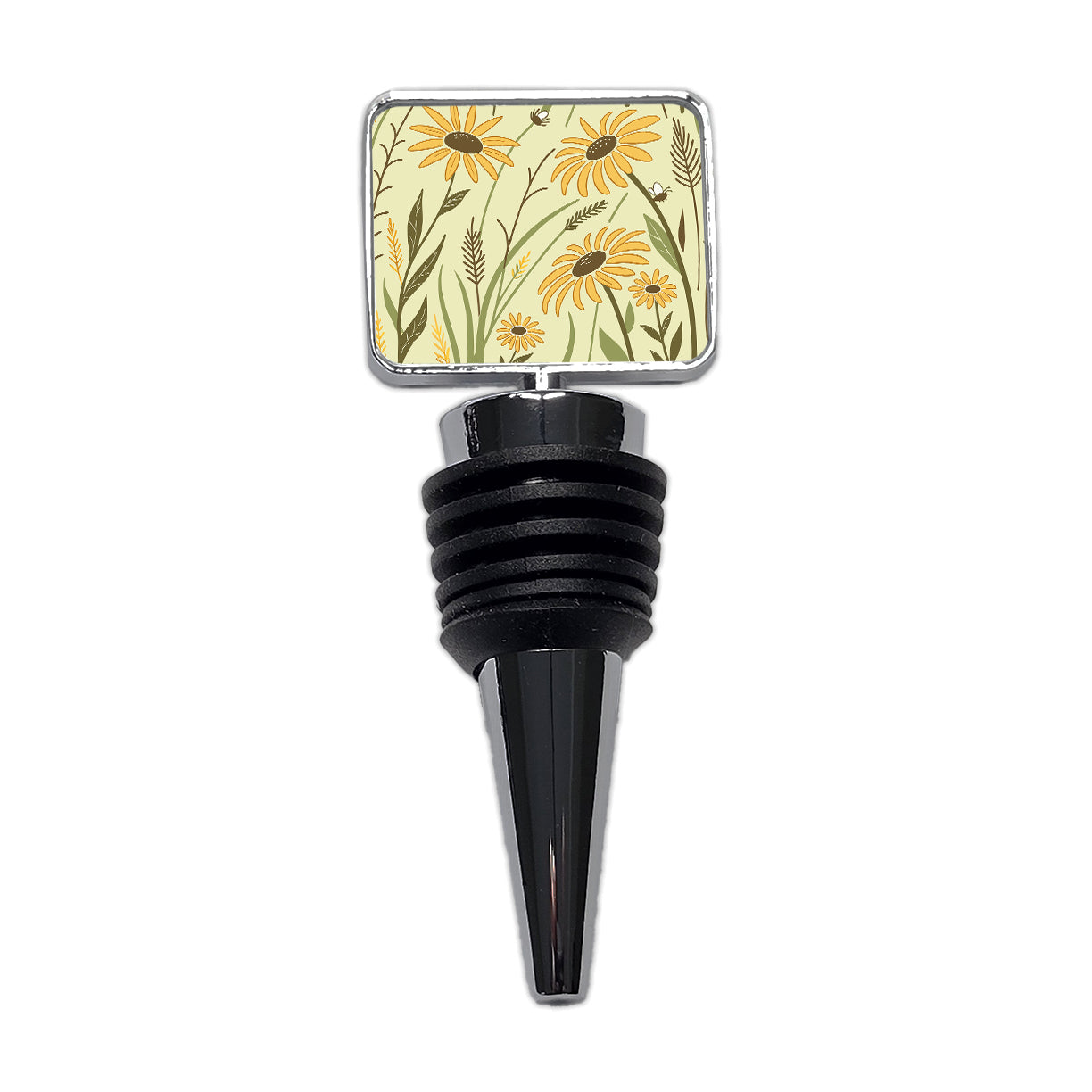 Lovely Sunflowers Wine Bottle Stopper